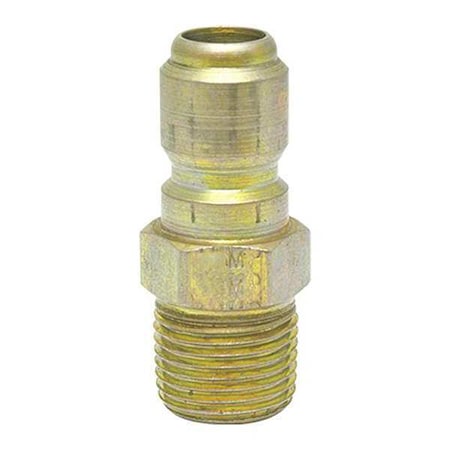 Brass Plug 1/2" MPT by USA Foster Pneumatic Hose Quick Connect Fittings