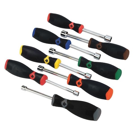 Pro Style Metric Nutdrive 8 Pc by USA Performance Tool Screwdriver Impact Bits