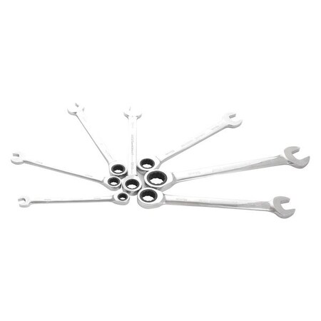 Metric Ratcheting Wrench Set 7 Pc by USA Wilmar Ratcheting Wrenches
