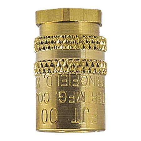 Socket Straight no Hose Stem FPT 3/8 by USA Foster Pneumatic Hose Quick Connect Fittings
