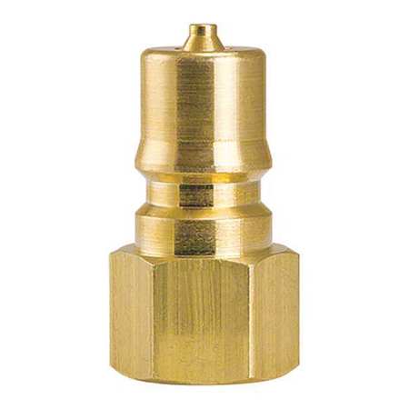Brass Plug 1/8"x1/8"FPT by USA Foster Hydraulic Hose Fittings