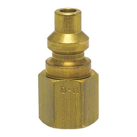 Plug Brass 1/4" FPT by USA Foster Pneumatic Hose Quick Connect Fittings
