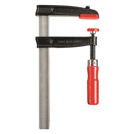 12" Malleable Cast Bar Clamp w/ Flat Rail 5 1/2" Deep by USA Bessey Bar & Pipe Clamps