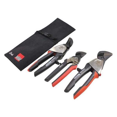 Pro Series Snip Set L R/S Cut by USA Bessey Metal Cutting Snips & Sheet Metal Tools