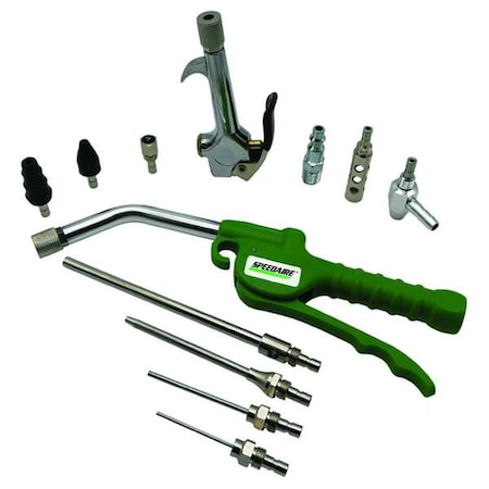 Pistol Grip Air Gun Kit 1" Extension by USA Speedaire Air Guns