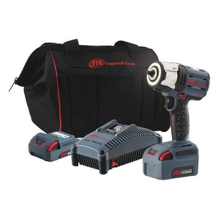 Cordless Impact Wrench 20.0V 6 35/64" L by USA Ingersoll Cordless Power Impact Tools