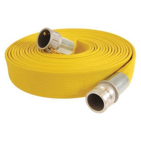 6" ID x 50 ft Rubber Water Discharge Hose 250 PSI YL Type RCY600 50CE G by USA Value Brand Air Compressor Discharge & Suction Hoses
