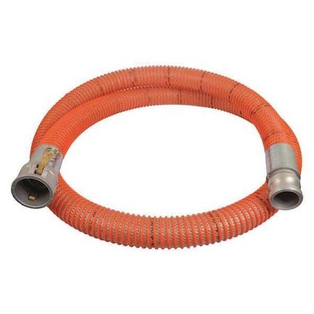6" ID x 20 ft PVC Water Suction Hose Clear/OR by USA Value Brand Air Compressor Discharge & Suction Hoses
