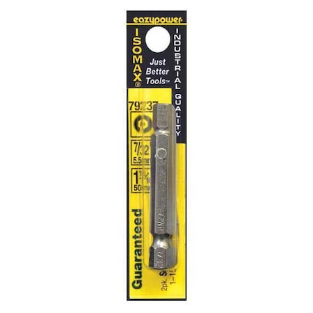 Torsion Bit SAE 7/32" PK2 by USA Eazypower Screwdriver Bits