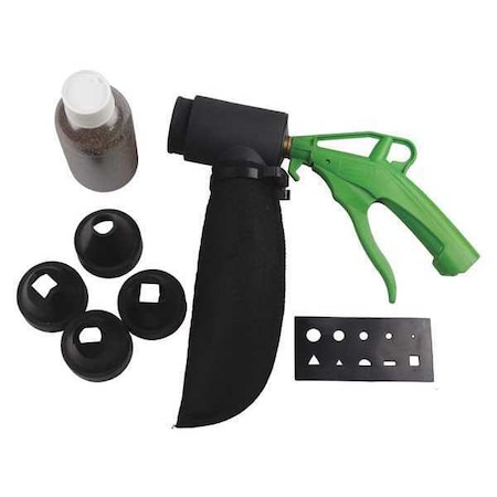 Pistol Grip Air Gun Kit with Extension Type 52KD70 by USA Speedaire Air Guns
