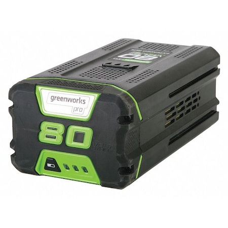 Battery 80.0 Voltage 5.0Ah Li Ion by USA Greenworks Pro Cordless Power Tool Accessories