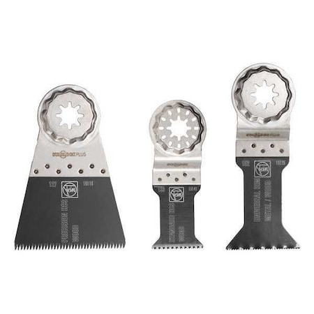 E Cut Combo Pack Metal 7 3/4" L 3 pcs. by USA Fein Oscillating Tool Accessories