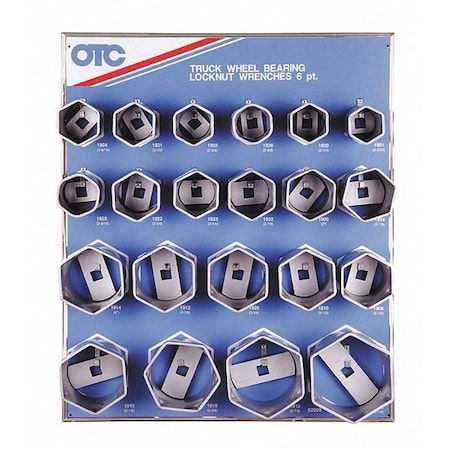 Socket Set Number of Pieces 22 Chrome by USA OTC Sockets