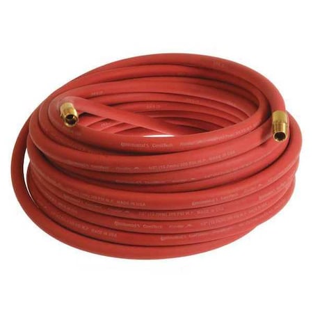 1/2" ID x 100 ft EPDM Coupled Air Hose 250 PSI RD by USA Value Brand Air Compressor Multipurpose Air Hoses