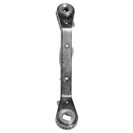 Ratcheting Wrench Offset 6 29/32" L by USA Robinair Ratcheting Wrenches