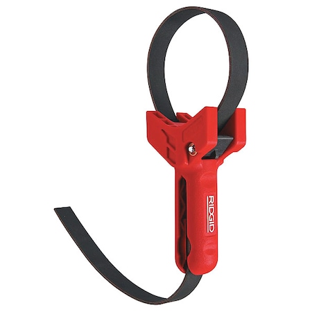 Strap Wrench 3" to 8"Pipe Cap 5"Handle L by USA Ridgid Strap Wrenches