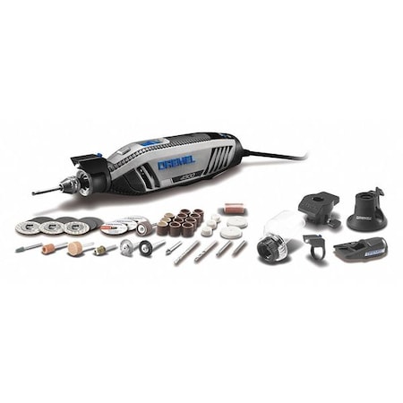 Rotary Tool Kit 120V 9" L 1.2 lb. Weight by USA Dremel Rotary Tools & Accessories
