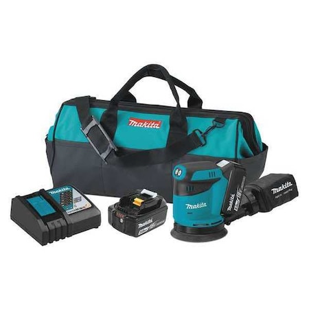 Cordless Sander 18V 5" Size 2.2 lb. by USA Makita Electric Sanders