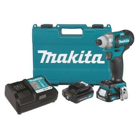 Impact Driver 12V 1/4" Hex Drive Size by USA Makita Cordless Power Impact Tools