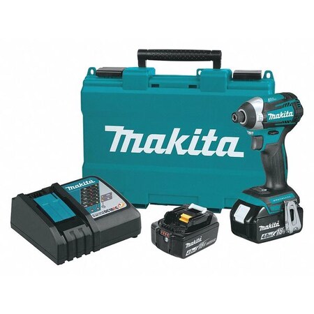 Impact Driver 18V 1/4" Hex Drive Size Type XDT14M by USA Makita Cordless Power Impact Tools