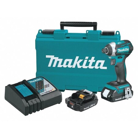 Impact Driver 18V 1/4" Hex Drive Size Type XDT14R by USA Makita Cordless Power Impact Tools