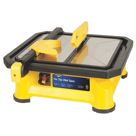 Tile Saw Wet Cut Electric 7" Blade Dia. by USA QEP Power Masonry Saws