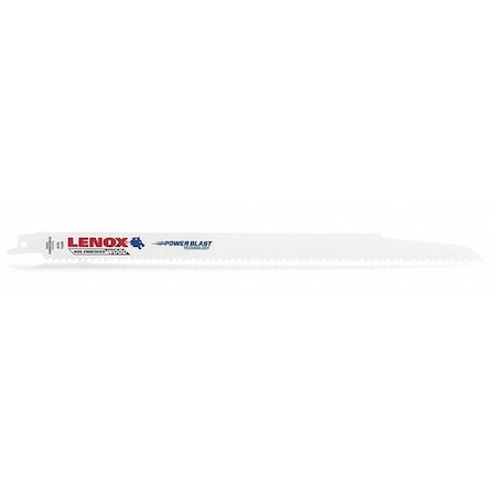 Saw Blade 13" L 6 Teeth per Inch PK50 by USA Lenox Reciprocating Power Saw Blades