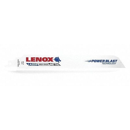 Saw Blade 10 1/4" L Steel 3/64" H PK25 by USA Lenox Reciprocating Power Saw Blades
