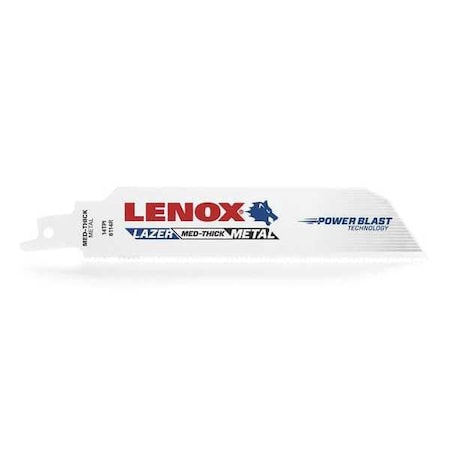 Saw Blade 7 1/4" L Steel 1 3/16" H PK50 by USA Lenox Reciprocating Power Saw Blades