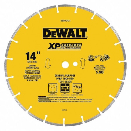 Diamond Saw Blade Specialty Saw PK3 by USA Dewalt Diamond Power Saw Blades