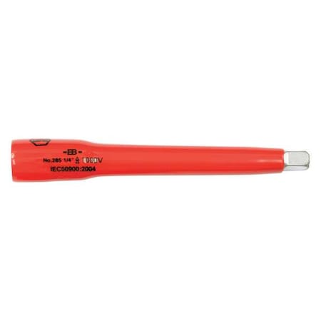 Socket Extension Drive Size 1/4" Chrome Type 12855 by USA Wiha Socket Wrench Accessories