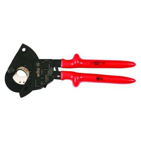 Cable Cutter Shear Cut Action 13 29/32"L by USA Wiha Cable & Wire Cutters