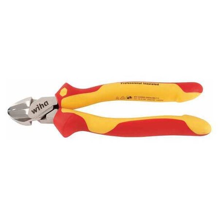 Diagonal Cutters Insulated 6 5/16" L by USA Wiha Solid Joint Pliers
