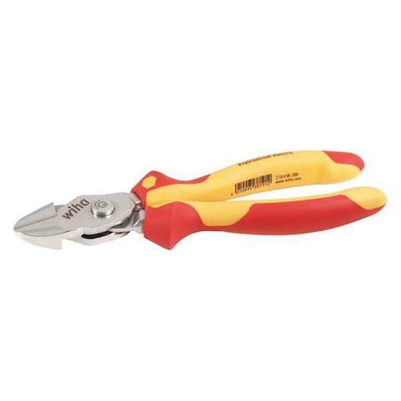 BiCut Cutter Insulated 8" L Bevel Type 32837 by USA Wiha Solid Joint Pliers