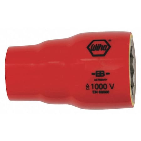 Insulated Socket 1 1/4" 12 Points SAE by USA Wiha Sockets