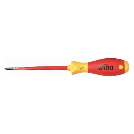 Insulated Screwdriver #1 Tip 8 9/16" L by USA Wiha Screwdrivers