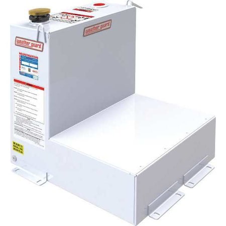 Liquid Transfer Tank 24" W White by USA Weather Guard Tool Truck & Jobsite Box Accessories