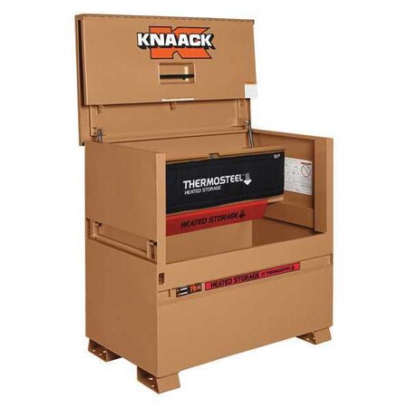 Jobsite Piano Box 48" W 30" Depth 49" H Type 79 H by USA Knaack Jobsite Boxes