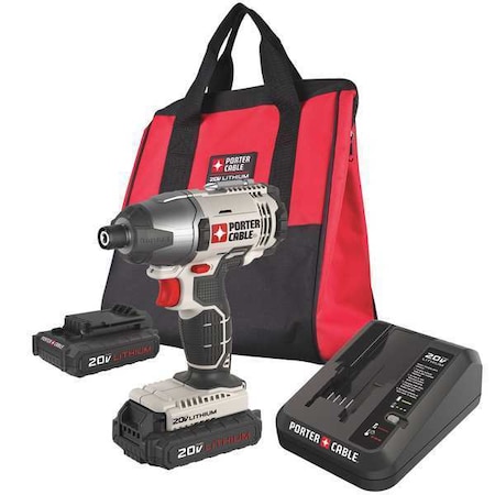 Cordless Impact Driver Kit 20.0V by USA Porter Cordless Power Impact Tools