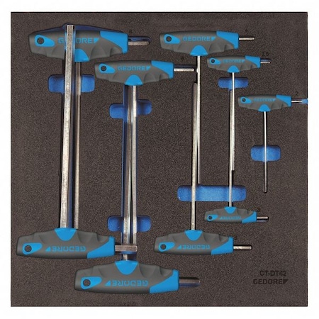 Hex Key Set Metric Measurement Long Arm by USA Gedore Hex Key Sets