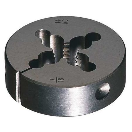 Round Die NPT 1/8" Size Carbon Steel by USA Greenfield Threading Cutting Holemaking & Shaping Dies
