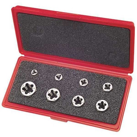 Hex Rethreading Die Set 10 pcs. by USA Greenfield Threading Die Sets