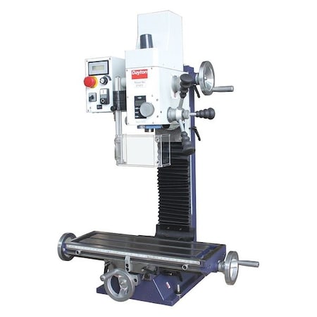 Mill/Drill Machine 1 1/4 Motor HP 60 Hz by USA Dayton Milling & Drilling Machines