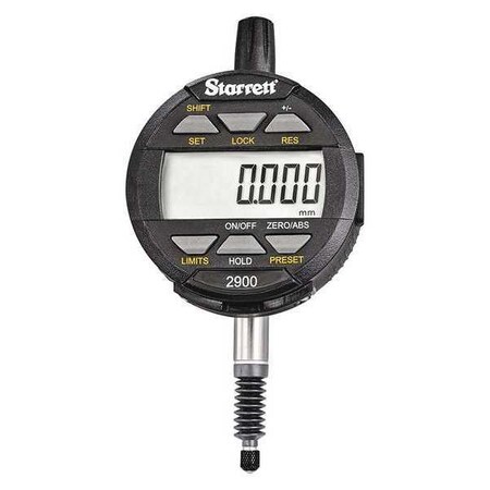 Electronic Indicator 12mm Range Type 2900 4M by USA Starrett Precision Measuring Electronic Digital Indicators
