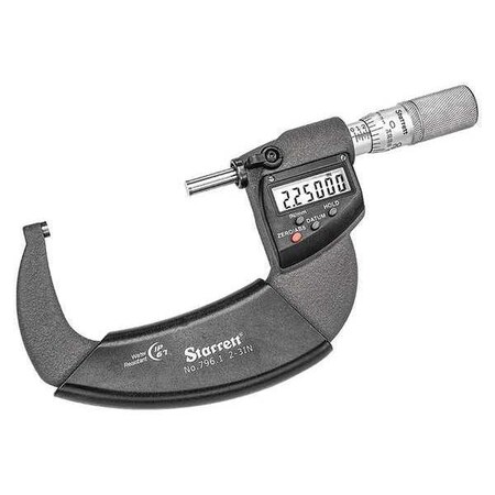 Outside Micrometer 2 to 3" Range Type 796.1XFL 3 by USA Starrett Micrometers