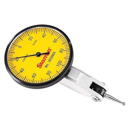 Dial Test Indicator Set 1 9/16" Yellow by USA Starrett Precision Measuring Dial Indicators