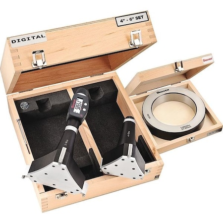 Inside Micrometer Set 4 to 6" Range by USA Starrett Micrometers