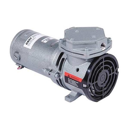 Pump Diaphragm Compressor 1/16 HP 24VDC by USA Gast Diaphragm Compressors/Vacuum Pumps