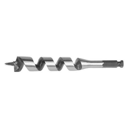 Wood Drilling Bit Steel Bit Dia. 1 1/16 by USA Irwin Wood Drilling Bits