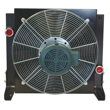 Oil Cooler 8 to 80 gpm 3 Phase AC Motor by USA AKG Hydraulic Forced Air Oil Coolers
